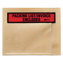 Load image into Gallery viewer, 3M™ wholesale. 3M™ Top Print Self-adhesive Packing List Envelope, 4.5 X 5.5, Clear, 1,000-box. HSD Wholesale: Janitorial Supplies, Breakroom Supplies, Office Supplies.