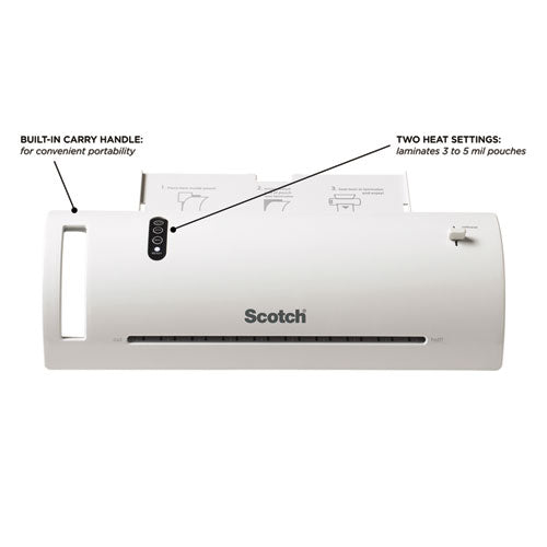 Scotch™ wholesale. Scotch Thermal Laminator Value Pack, 9" Max Document Width, 5 Mil Max Document Thickness. HSD Wholesale: Janitorial Supplies, Breakroom Supplies, Office Supplies.