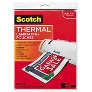 Scotch™ wholesale. Scotch Laminating Pouches, 3 Mil, 9