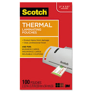 Scotch™ wholesale. Scotch Laminating Pouches, 5 Mil, 3.75