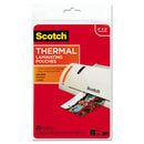 Scotch™ wholesale. Scotch Laminating Pouches, 5 Mil, 4.33" X 6.33", Gloss Clear, 20-pack. HSD Wholesale: Janitorial Supplies, Breakroom Supplies, Office Supplies.