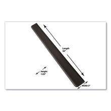 Load image into Gallery viewer, 3M™ wholesale. 3M™ Gel Wrist Rest For Standing Desks, 30.13 X 3.25 X 1, Black. HSD Wholesale: Janitorial Supplies, Breakroom Supplies, Office Supplies.