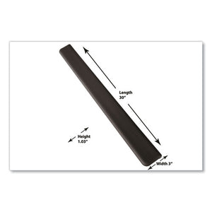 3M™ wholesale. 3M™ Gel Wrist Rest For Standing Desks, 30.13 X 3.25 X 1, Black. HSD Wholesale: Janitorial Supplies, Breakroom Supplies, Office Supplies.