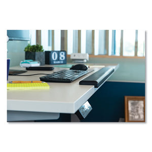 3M™ wholesale. 3M™ Gel Wrist Rest For Standing Desks, 30.13 X 3.25 X 1, Black. HSD Wholesale: Janitorial Supplies, Breakroom Supplies, Office Supplies.