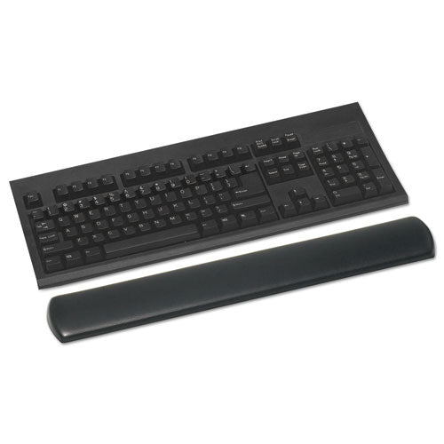 3M™ wholesale. 3M™ Gel Wrist Rest For Keyboard, Leatherette Cover, Antimicrobial, Black. HSD Wholesale: Janitorial Supplies, Breakroom Supplies, Office Supplies.