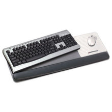 Load image into Gallery viewer, 3M™ wholesale. 3M™ Antimicrobial Gel Mouse Pad-keyboard Wrist Rest Platform, Black-silver. HSD Wholesale: Janitorial Supplies, Breakroom Supplies, Office Supplies.