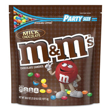 Load image into Gallery viewer, M &amp; M&#39;s® wholesale. Milk Chocolate Candies, Milk Chocolate, 38 Oz Bag. HSD Wholesale: Janitorial Supplies, Breakroom Supplies, Office Supplies.