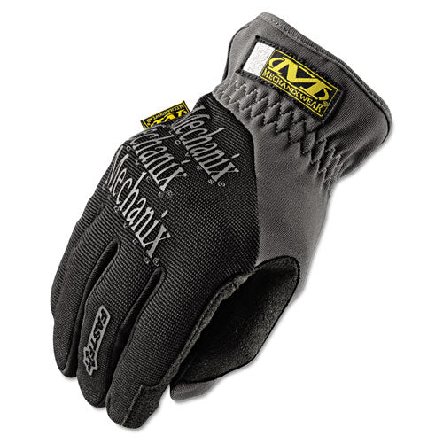 Mechanix Wear® wholesale. Fastfit Work Gloves, Black, Medium. HSD Wholesale: Janitorial Supplies, Breakroom Supplies, Office Supplies.