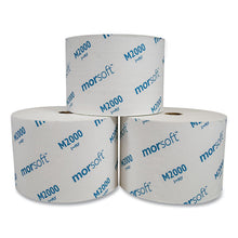 Load image into Gallery viewer, Morcon Tissue wholesale. Morcon Tissue Small Core Bath Tissue, Septic Safe, 1-ply, White, 3.9&quot; X 4&quot;, 2000 Sheets-roll, 24 Rolls-carton. HSD Wholesale: Janitorial Supplies, Breakroom Supplies, Office Supplies.