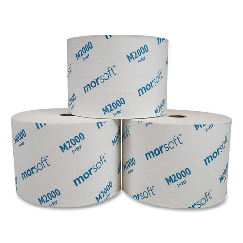 Morcon Tissue wholesale. Morcon Tissue Small Core Bath Tissue, Septic Safe, 1-ply, White, 3.9" X 4", 2000 Sheets-roll, 24 Rolls-carton. HSD Wholesale: Janitorial Supplies, Breakroom Supplies, Office Supplies.
