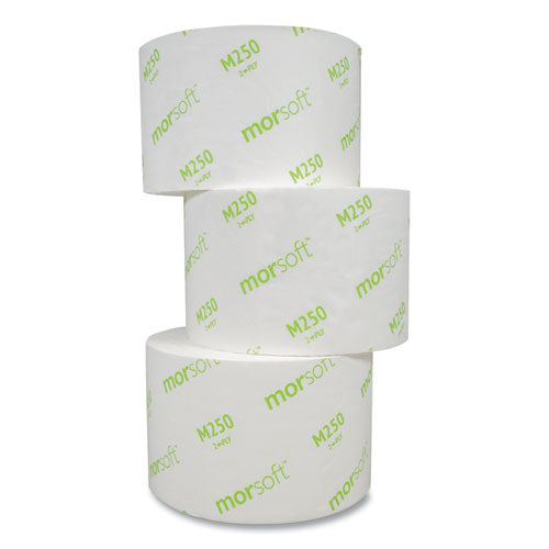 Morcon Tissue wholesale. Morcon Tissue Small Core Bath Tissue, Septic Safe, 2-ply, White, 1250-roll, 24 Rolls-carton. HSD Wholesale: Janitorial Supplies, Breakroom Supplies, Office Supplies.