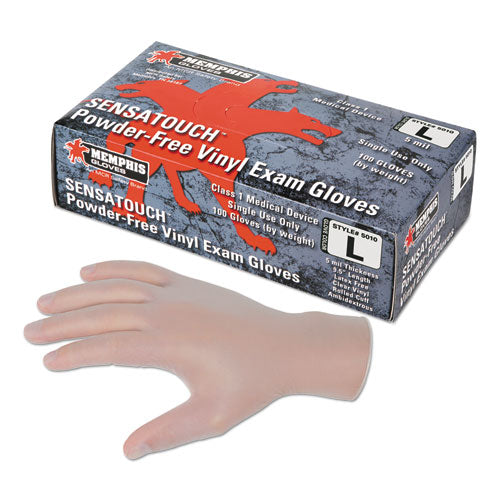 MCR™ Safety wholesale. Sensatouch Clear Vinyl Disposable Medical Grade Gloves, Medium, 100-bx, 10 Bx-ct. HSD Wholesale: Janitorial Supplies, Breakroom Supplies, Office Supplies.