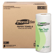 Load image into Gallery viewer, Marcal PRO™ wholesale. MARCAL 100% Premium Recycled Kitchen Roll Towels, 2-ply, 11 X 9, White, 70-roll, 30 Rolls-carton. HSD Wholesale: Janitorial Supplies, Breakroom Supplies, Office Supplies.