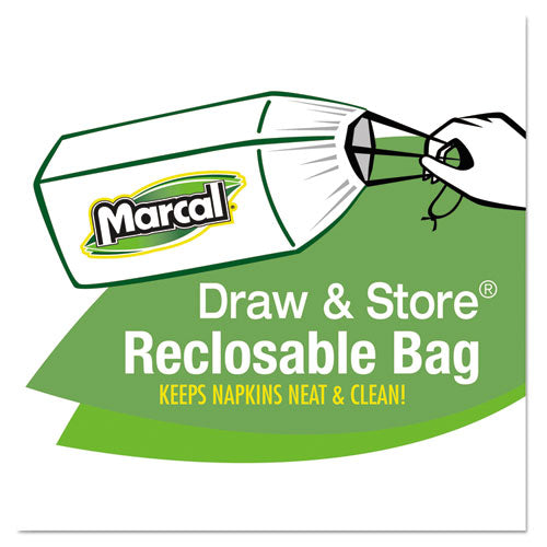 Marcal® wholesale. Marcal 100% Recycled Luncheon Napkins, 11.4 X 12.5, White, 400-pack, 6pk-ct. HSD Wholesale: Janitorial Supplies, Breakroom Supplies, Office Supplies.