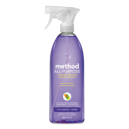 Method® wholesale. Method All-purpose Cleaner, French Lavender, 28 Oz Spray Bottle. HSD Wholesale: Janitorial Supplies, Breakroom Supplies, Office Supplies.