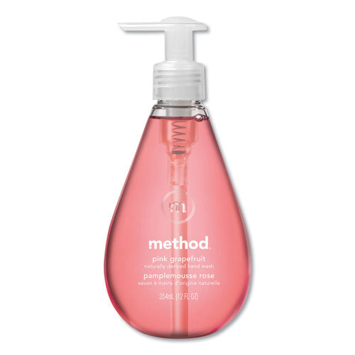 Method® wholesale. Method Gel Hand Wash, Pink Grapefruit, 12 Oz Pump Bottle. HSD Wholesale: Janitorial Supplies, Breakroom Supplies, Office Supplies.