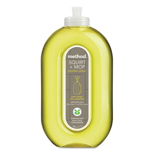 Method® wholesale. Method Squirt + Mop Hard Floor Cleaner, 25 Oz Spray Bottle, Lemon Ginger, 6-carton. HSD Wholesale: Janitorial Supplies, Breakroom Supplies, Office Supplies.