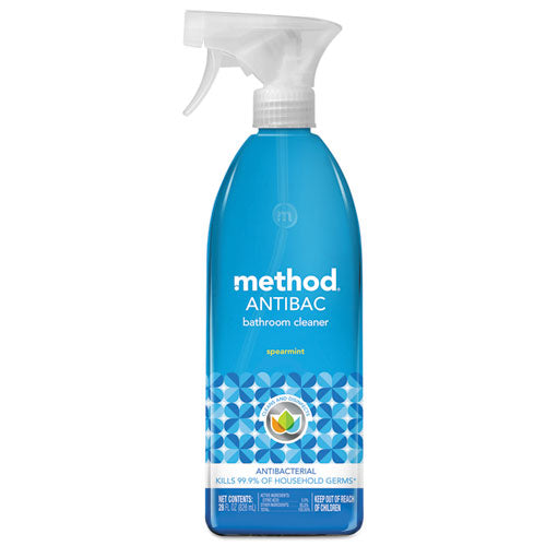 Method® wholesale. Method Antibacterial Spray, Bathroom, Spearmint, 28 Oz Spray Bottle, 8-carton. HSD Wholesale: Janitorial Supplies, Breakroom Supplies, Office Supplies.