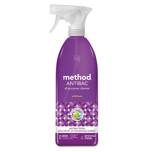 Method® wholesale. Method Antibac All-purpose Cleaner, Wildflower, 28 Oz Spray Bottle. HSD Wholesale: Janitorial Supplies, Breakroom Supplies, Office Supplies.