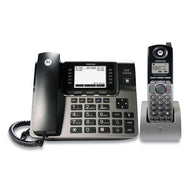 Motorola wholesale. Ml1250 1-4 Line Corded-cordless Phone System, 1 Handset, Black-silver. HSD Wholesale: Janitorial Supplies, Breakroom Supplies, Office Supplies.