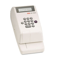 MAX wholesale. Electronic Checkwriter, 10-digit, 4-3-8 X 9-1-8 X 3-3-4. HSD Wholesale: Janitorial Supplies, Breakroom Supplies, Office Supplies.