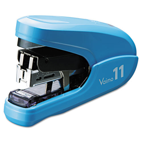 MAX wholesale. Vaimo Stapler, 35-sheet Capacity, Blue. HSD Wholesale: Janitorial Supplies, Breakroom Supplies, Office Supplies.