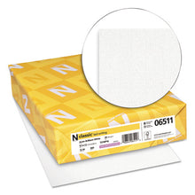 Load image into Gallery viewer, Neenah Paper wholesale. Classic Laid Stationery, 93 Bright, 24 Lb, 8.5 X 11, Avon White, 500-ream. HSD Wholesale: Janitorial Supplies, Breakroom Supplies, Office Supplies.