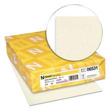 Load image into Gallery viewer, Neenah Paper wholesale. Classic Laid Stationery, 24 Lb, 8.5 X 11, Classic Natural White, 500-ream. HSD Wholesale: Janitorial Supplies, Breakroom Supplies, Office Supplies.