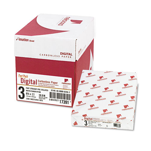 Nekoosa wholesale. Fast Pack Carbonless 3-part Paper, 8.5 X 11, White-canary-pink, 500 Sheets-ream, 5 Reams-carton. HSD Wholesale: Janitorial Supplies, Breakroom Supplies, Office Supplies.