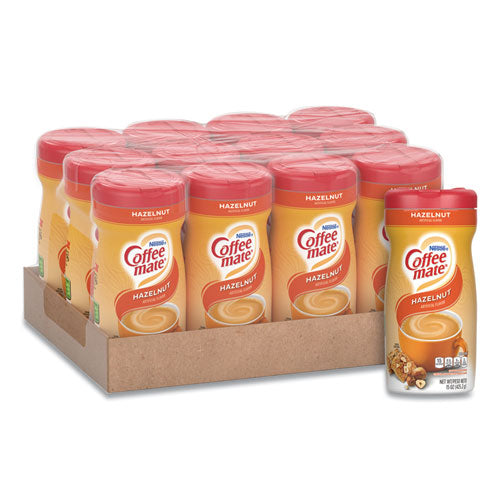 Coffee mate® wholesale. Non-dairy Powdered Creamer, Hazelnut, 15 Oz Canister, 12-carton. HSD Wholesale: Janitorial Supplies, Breakroom Supplies, Office Supplies.