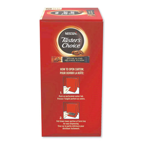 Nescafé® wholesale. Taster's Choice Stick Pack, House Blend, 80-box. HSD Wholesale: Janitorial Supplies, Breakroom Supplies, Office Supplies.