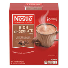 Load image into Gallery viewer, Nestlé® wholesale. Hot Cocoa Mix, Rich Chocolate, 0.71 Oz Packets, 50-box, 6 Box-carton. HSD Wholesale: Janitorial Supplies, Breakroom Supplies, Office Supplies.