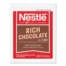 Load image into Gallery viewer, Nestlé® wholesale. Hot Cocoa Mix, Rich Chocolate, 0.71 Oz Packets, 50-box, 6 Box-carton. HSD Wholesale: Janitorial Supplies, Breakroom Supplies, Office Supplies.