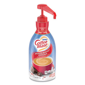 Liquid Coffee Creamer, Peppermint Mocha, 1500ml Pump Bottle