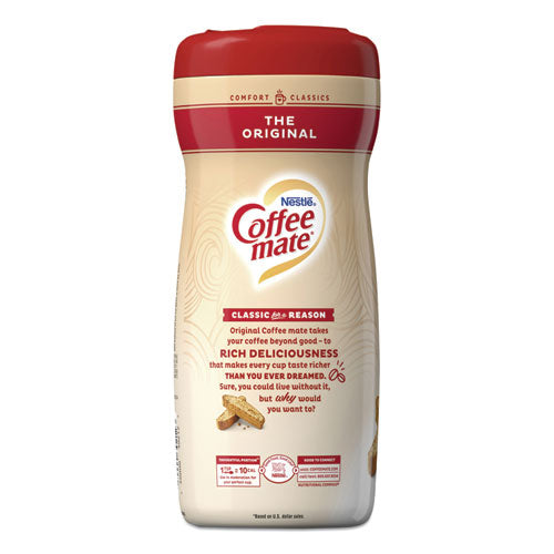 Coffee mate® wholesale. Non-dairy Powdered Creamer, Original, 22 Oz Canister, 12-carton. HSD Wholesale: Janitorial Supplies, Breakroom Supplies, Office Supplies.