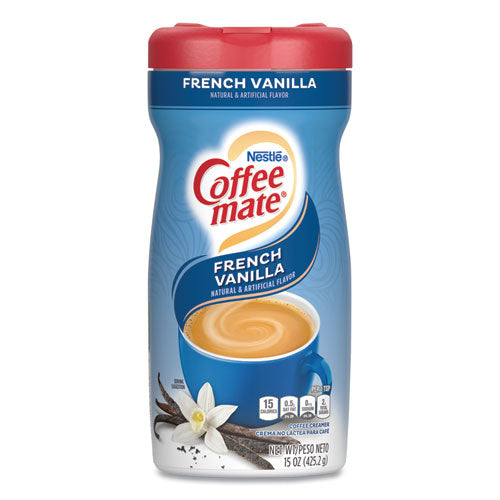 Coffee mate® wholesale. Non-dairy Powdered Creamer, French Vanilla, 15 Oz Canister, 12-carton. HSD Wholesale: Janitorial Supplies, Breakroom Supplies, Office Supplies.