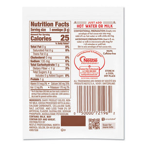 Nestlé® wholesale. No-sugar-added Hot Cocoa Mix Envelopes, Rich Chocolate, 0.28 Oz Packet, 30-box. HSD Wholesale: Janitorial Supplies, Breakroom Supplies, Office Supplies.