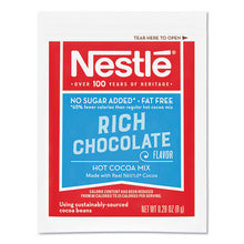 Load image into Gallery viewer, Nestlé® wholesale. No-sugar-added Hot Cocoa Mix Envelopes, Rich Chocolate, 0.28 Oz Packet, 30-box. HSD Wholesale: Janitorial Supplies, Breakroom Supplies, Office Supplies.