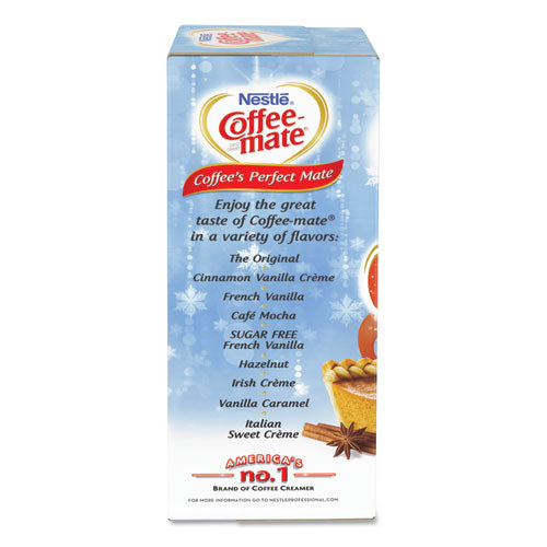 Coffee mate® wholesale. Liquid Coffee Creamer, Pumpkin Spice, 0.38 Oz Mini Cups, 50-box, 4 Boxes-carton, 200 Total-carton. HSD Wholesale: Janitorial Supplies, Breakroom Supplies, Office Supplies.