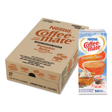 Load image into Gallery viewer, Coffee mate® wholesale. Liquid Coffee Creamer, Pumpkin Spice, 0.38 Oz Mini Cups, 50-box, 4 Boxes-carton, 200 Total-carton. HSD Wholesale: Janitorial Supplies, Breakroom Supplies, Office Supplies.