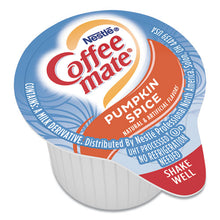 Load image into Gallery viewer, Coffee mate® wholesale. Liquid Coffee Creamer, Pumpkin Spice, 0.38 Oz Mini Cups, 50-box. HSD Wholesale: Janitorial Supplies, Breakroom Supplies, Office Supplies.