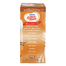 Load image into Gallery viewer, Coffee mate® wholesale. Liquid Coffee Creamer, Vanilla Caramel, 0.38 Oz Mini Cups, 50-box, 4 Boxes-carton, 200 Total-carton. HSD Wholesale: Janitorial Supplies, Breakroom Supplies, Office Supplies.