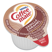 Load image into Gallery viewer, Coffee mate® wholesale. Liquid Coffee Creamer, Vanilla Caramel, 0.38 Oz Mini Cups, 50-box. HSD Wholesale: Janitorial Supplies, Breakroom Supplies, Office Supplies.