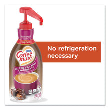 Load image into Gallery viewer, Coffee mate® wholesale. Liquid Creamer Pump Bottle, Salted Caramel Chocolate, 1.5 Liter. HSD Wholesale: Janitorial Supplies, Breakroom Supplies, Office Supplies.