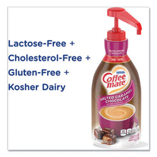 Load image into Gallery viewer, Coffee mate® wholesale. Liquid Creamer Pump Bottle, Salted Caramel Chocolate, 1.5 Liter. HSD Wholesale: Janitorial Supplies, Breakroom Supplies, Office Supplies.