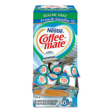 Load image into Gallery viewer, Coffee mate® wholesale. Liquid Coffee Creamer, Sugar-free French Vanilla, 0.38 Oz Mini Cups, 50-box, 4 Boxes-carton, 200 Total-carton. HSD Wholesale: Janitorial Supplies, Breakroom Supplies, Office Supplies.