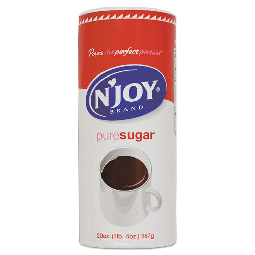 N'Joy wholesale. Pure Sugar Cane, 20 Oz Canister. HSD Wholesale: Janitorial Supplies, Breakroom Supplies, Office Supplies.