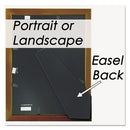 NuDell™ wholesale. Solid Oak Hardwood Frame, 8-1-2 X 11, Walnut Finish. HSD Wholesale: Janitorial Supplies, Breakroom Supplies, Office Supplies.