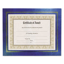 NuDell™ wholesale. Leatherette Document Frame, 8-1-2 X 11, Blue, Pack Of Two. HSD Wholesale: Janitorial Supplies, Breakroom Supplies, Office Supplies.