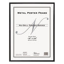 NuDell™ wholesale. Metal Poster Frame, Plastic Face, 18 X 24, Black. HSD Wholesale: Janitorial Supplies, Breakroom Supplies, Office Supplies.